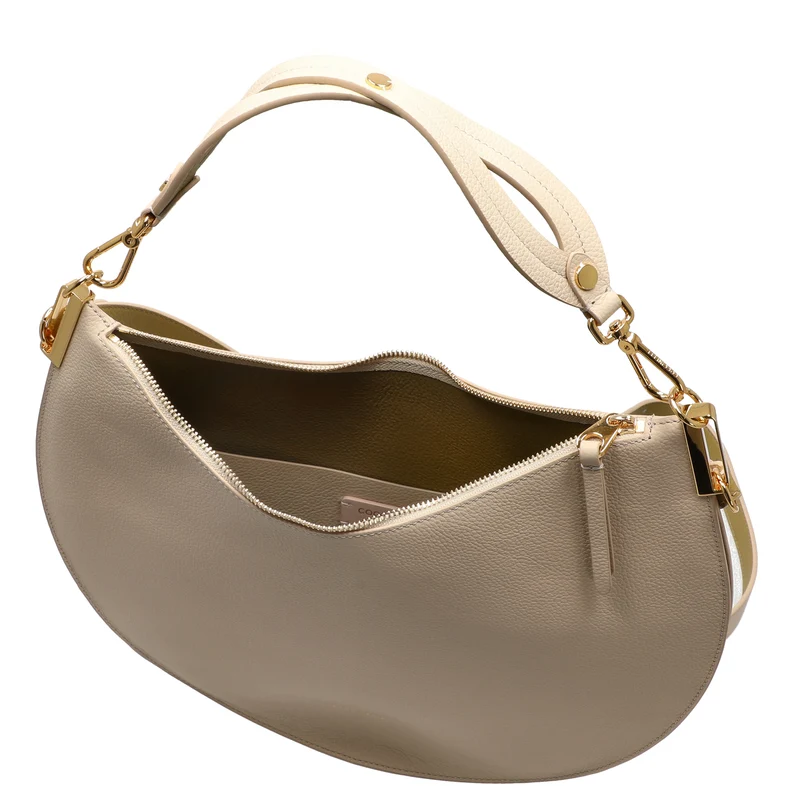 Coccinelle Sunup - Schultertasche 38 cm (sandshe/seagras)