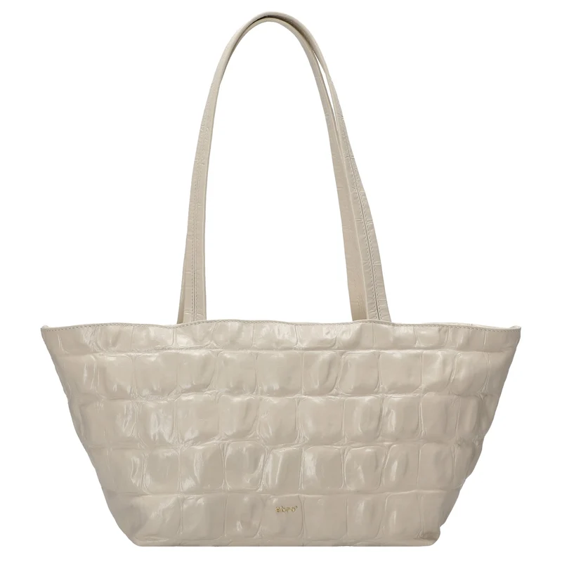 abro Alba Maxi Cocco - Schultertasche 26 cm (milk)