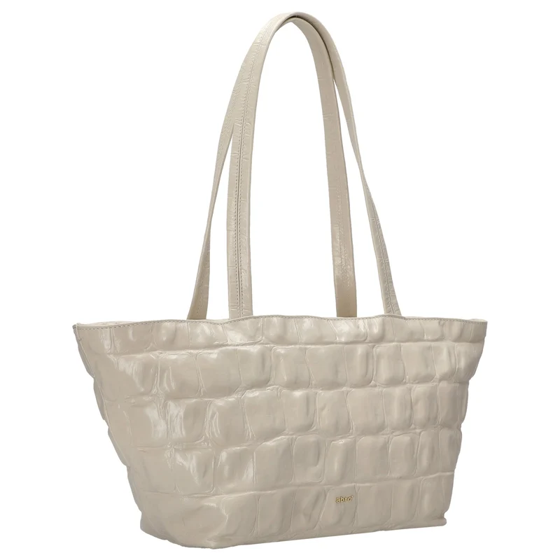 abro Alba Maxi Cocco - Schultertasche 26 cm (milk)