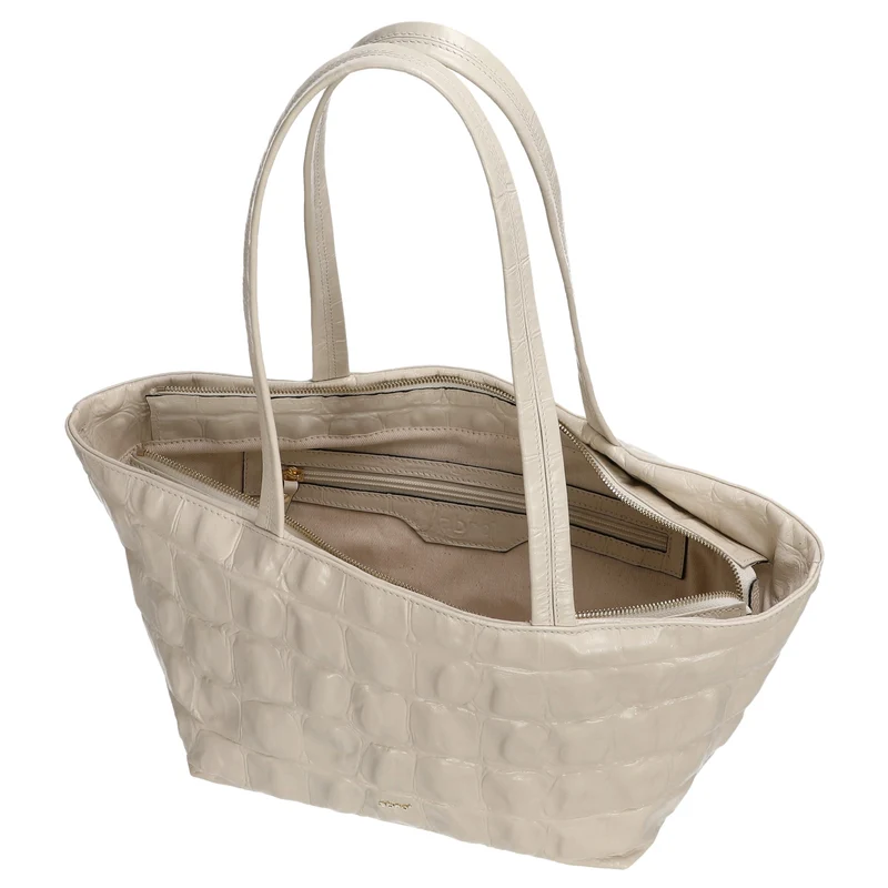 abro Alba Maxi Cocco - Schultertasche 26 cm (milk)