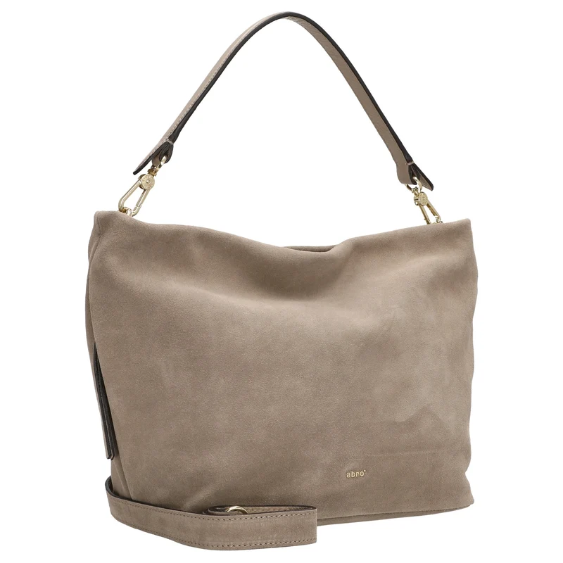abro Ebony Suede - Beuteltasche 28 cm (siena)