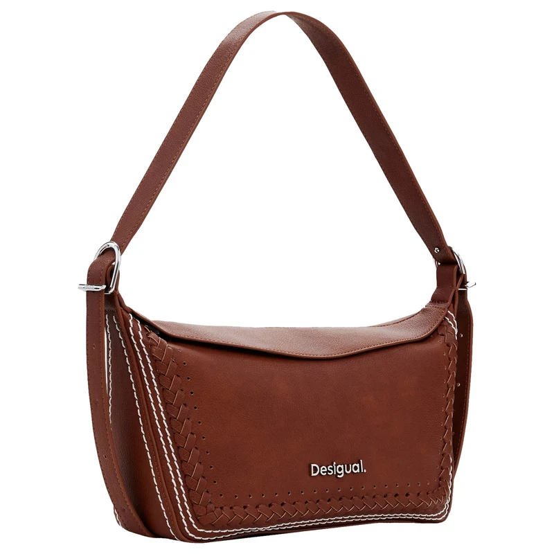 Desigual Trama Munich - Schultertasche 27.5 cm (camel)