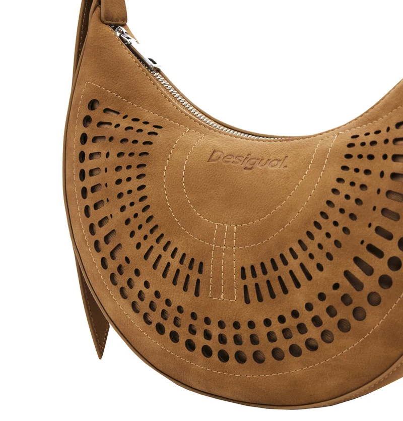Desigual Orbis Cascais - Schultertasche 29 cm (camel)