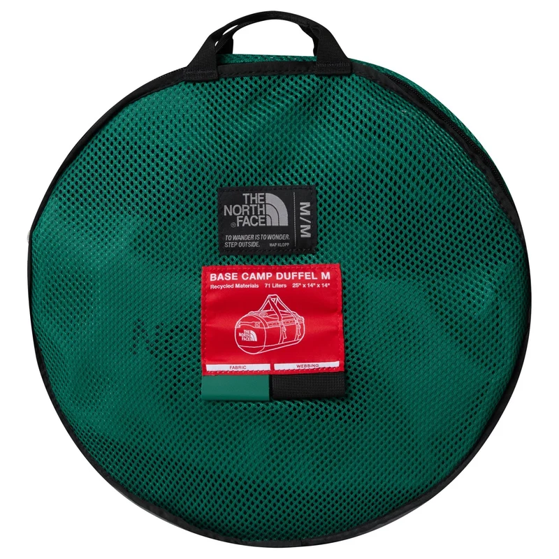 The North Face Base Camp Duffel M 71 - Reisetasche/Rucksack M 64 cm (evergreen/tnf black)