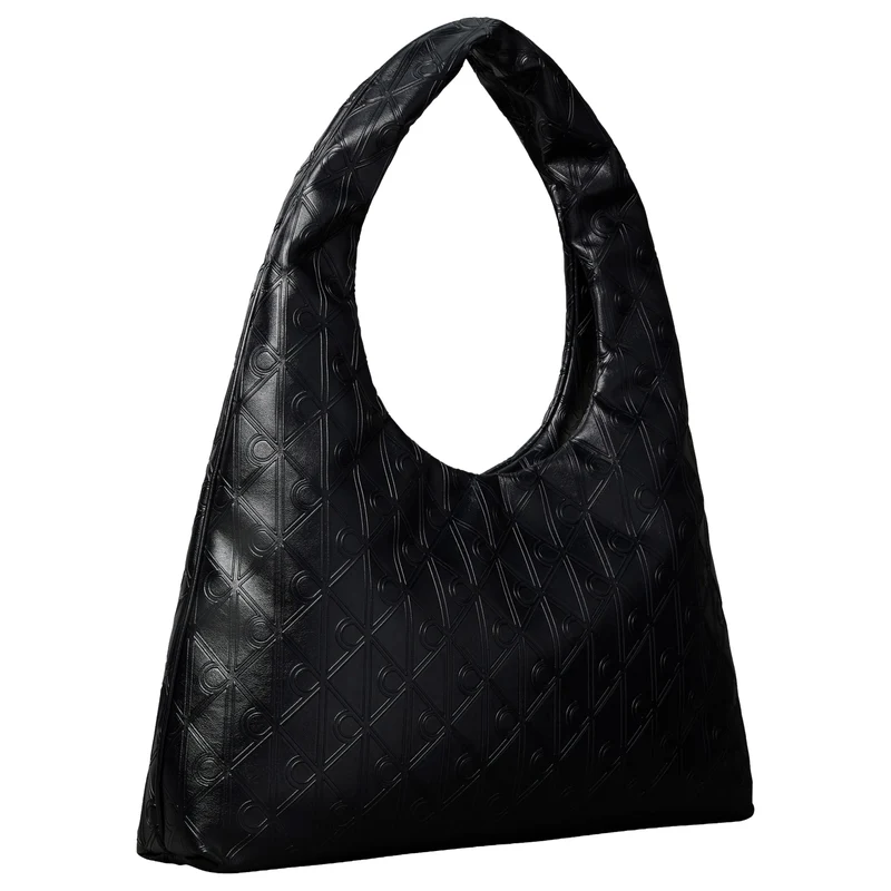 Calvin Klein Puffer Emblem - Schultertasche 54 cm (black)