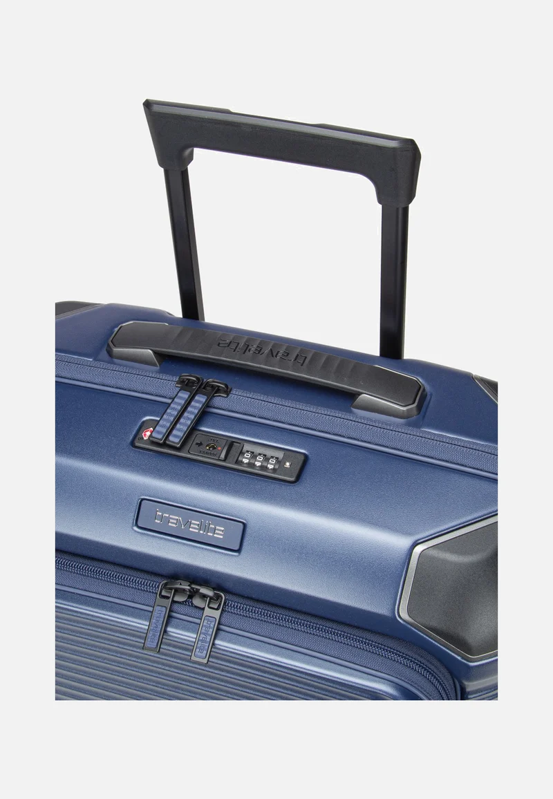 Millennium Trolley 4W S Front Pocket Navy - Koffer