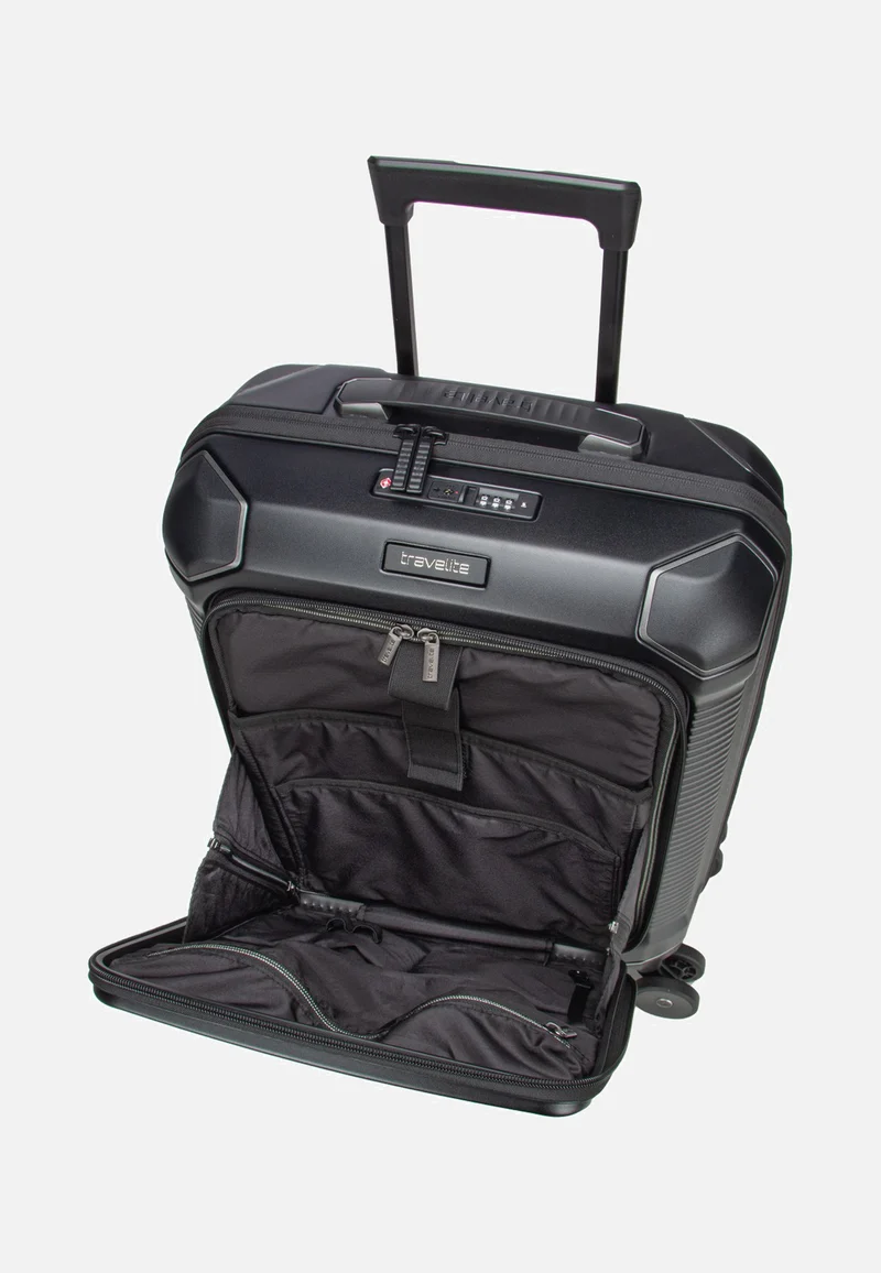 Millennium Trolley 4W S Front Pocket Black - Koffer