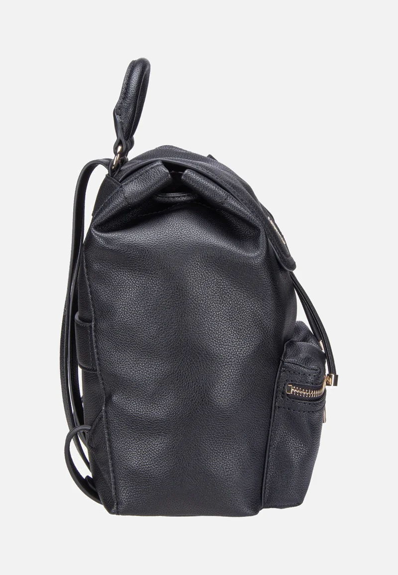 Manhattan II Flap Black - Rucksack
