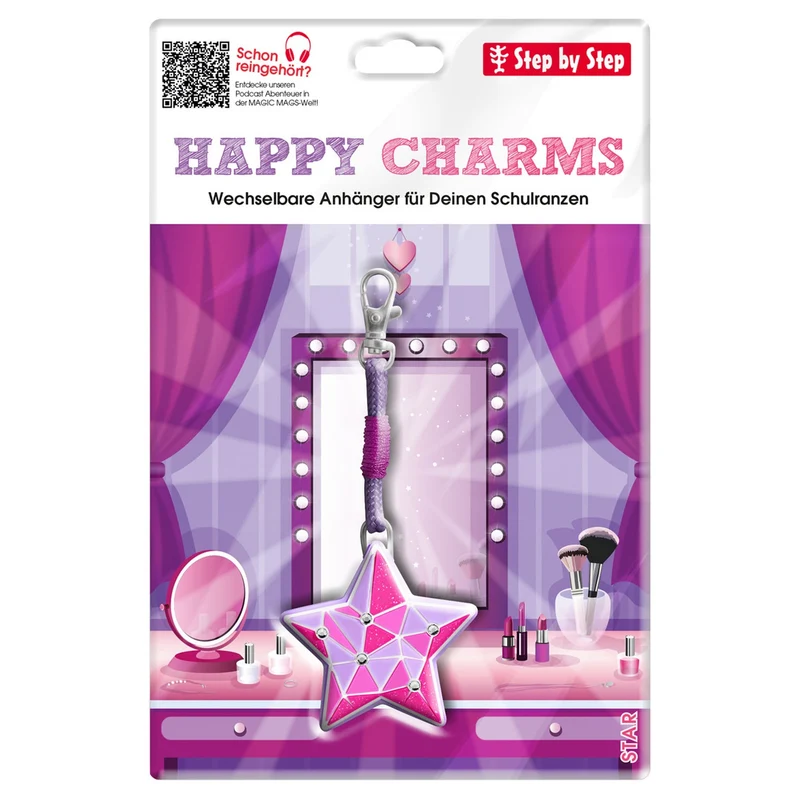 Step by Step HAPPY Charms - Anhänger (Star)