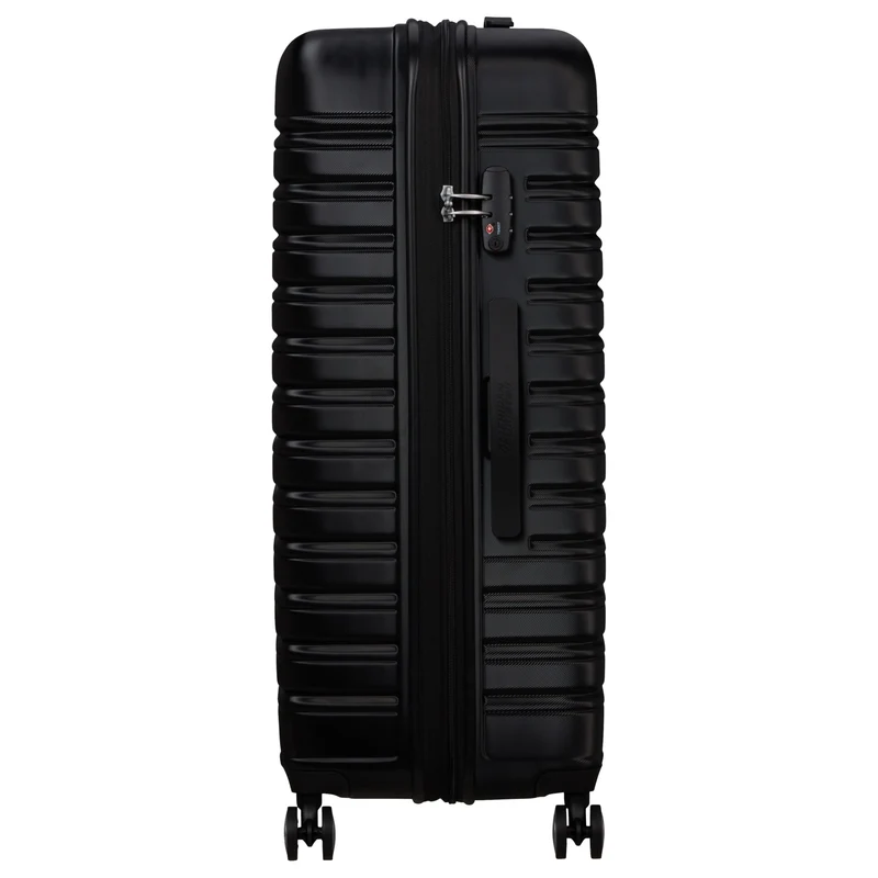 American Tourister Flashline - 4-Rollen-Trolley 78 cm erw. (schwarz)