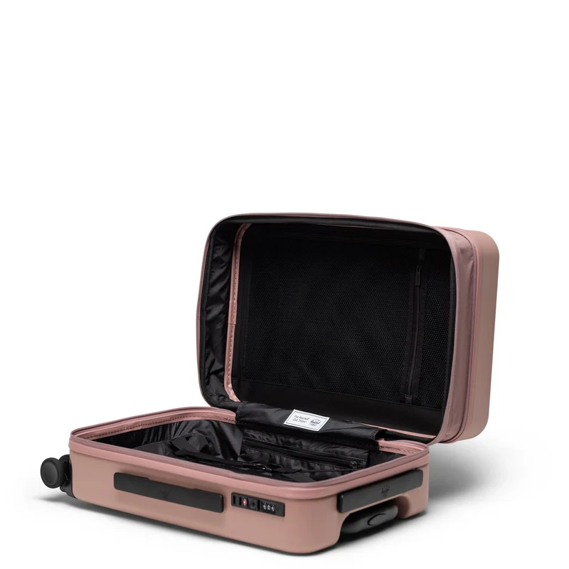 Herschel Heritage Hardshell - 4-Rollen Kabinentrolley 55 cm erw. (ash rose)