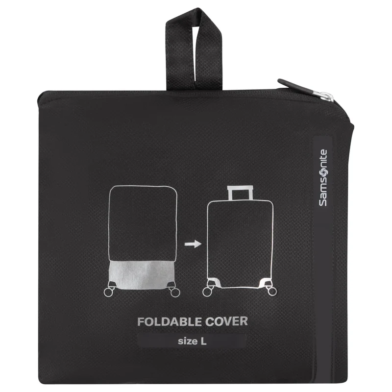 Samsonite Ta Revolution Foldable Kofferschutzhülle L - Regenhülle (black)