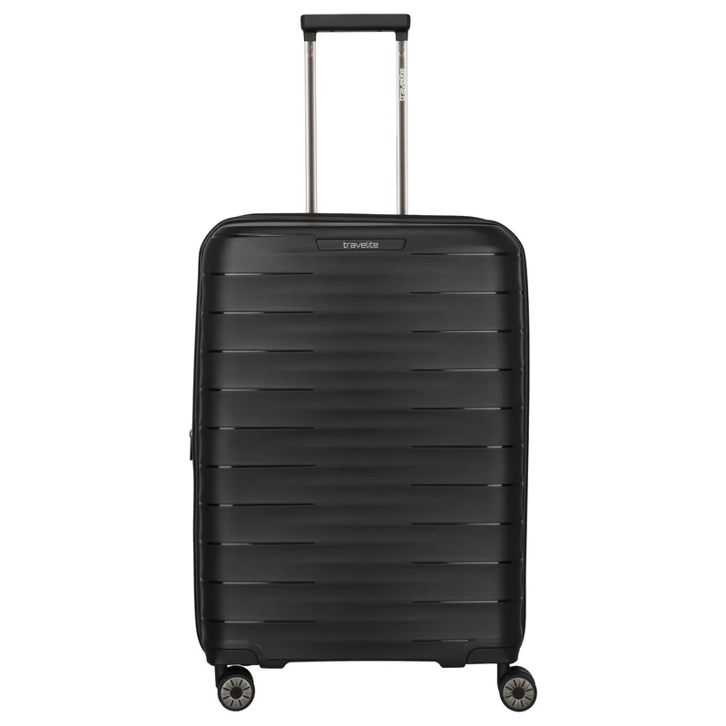 Travelite Mooby - 4-Rollen-Trolley M 66 cm erw. (black)
