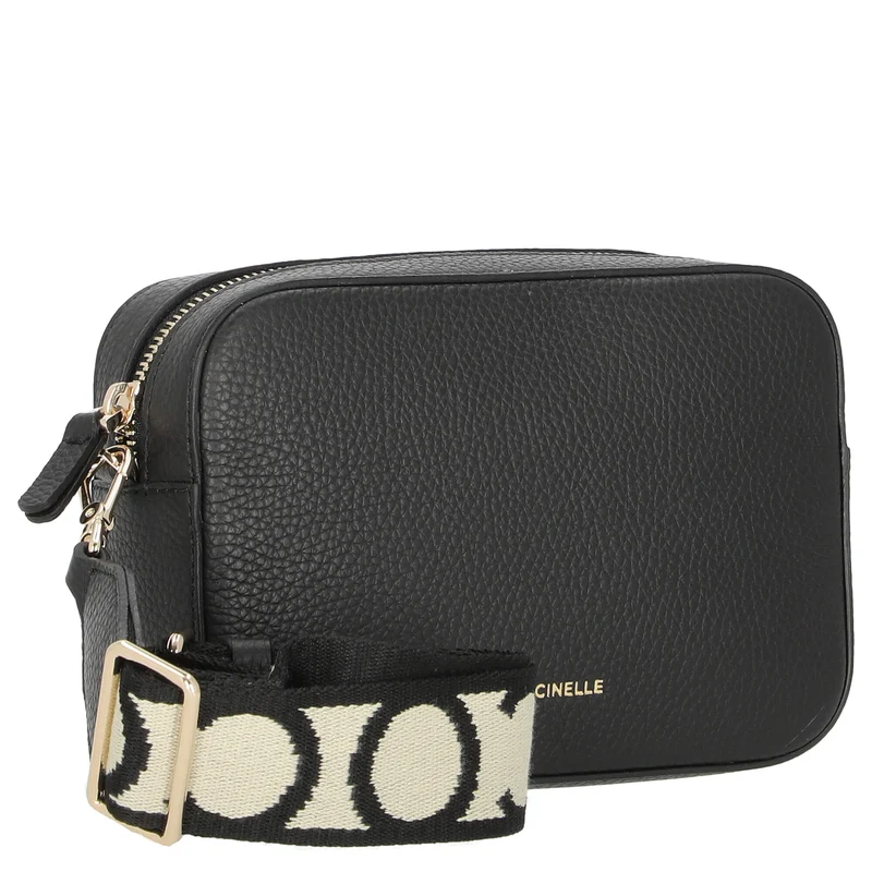 Coccinelle Tebe - Umhängetasche 19 cm (black)