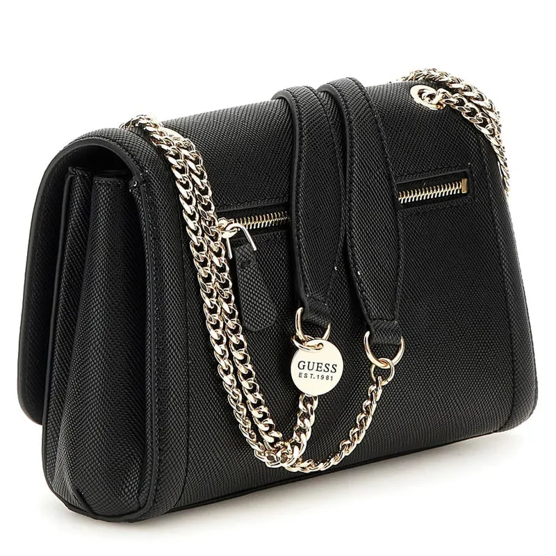 Guess Noelle Convertible XBody Flap - Schultertasche 24 cm (black)