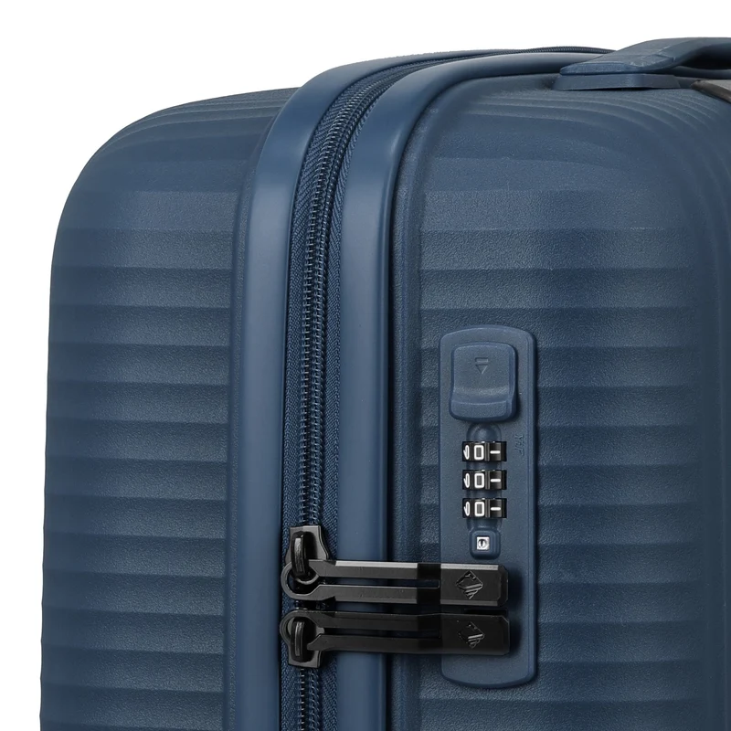 Travelite Air Stripe - 4-Rollen-Kabinentrolley Slim 55 cm (navy)