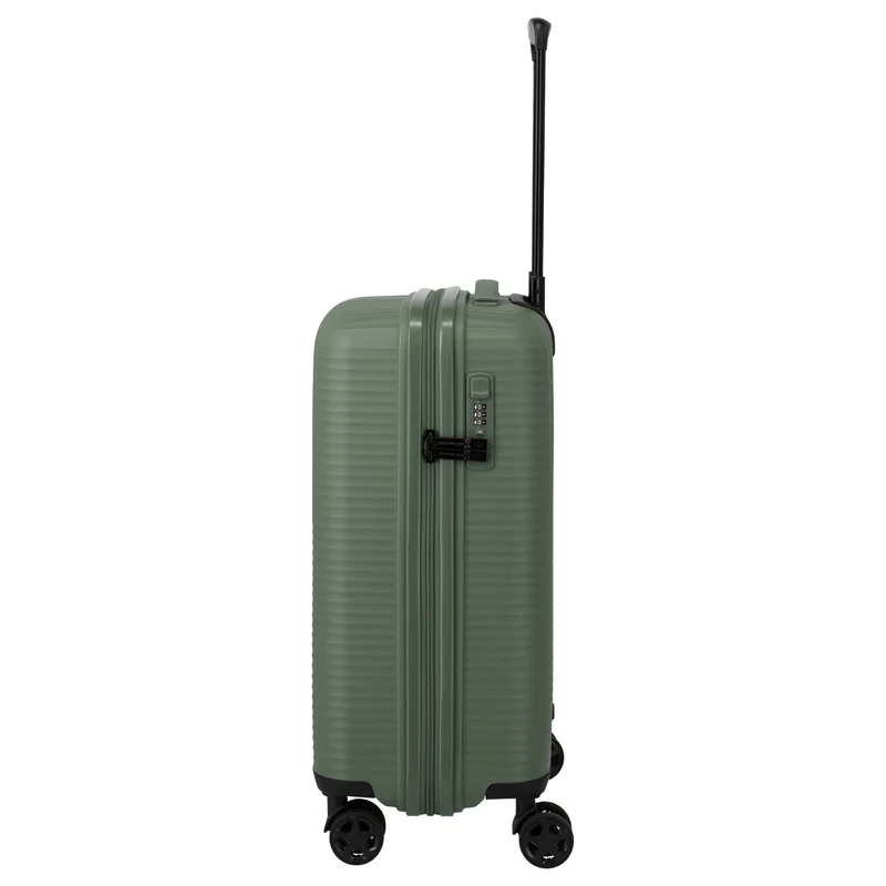Travelite Air Stripe - 4-Rollen-Kabinentrolley Slim 55 cm (green)