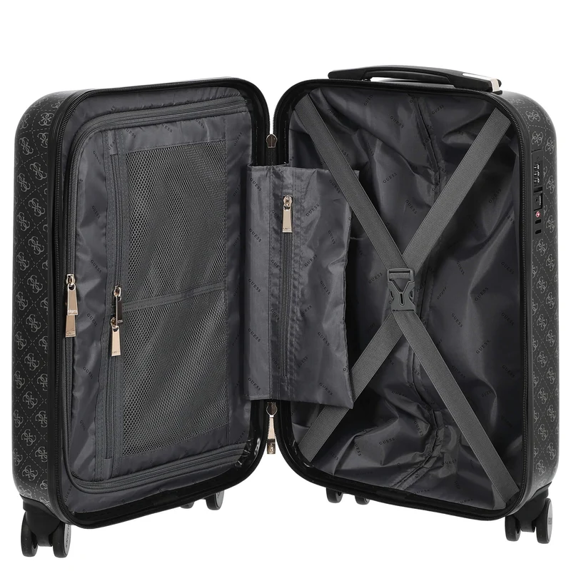 Guess Jesco 18 IN - 4-Rollen-Kabinentrolley 54 cm S (coal)
