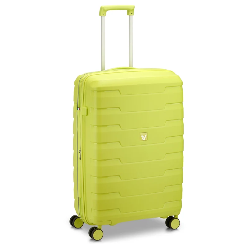 Roncato Skyline 2.0 - 4-Rollen-Trolley M 70 cm erw. (cyber lime)