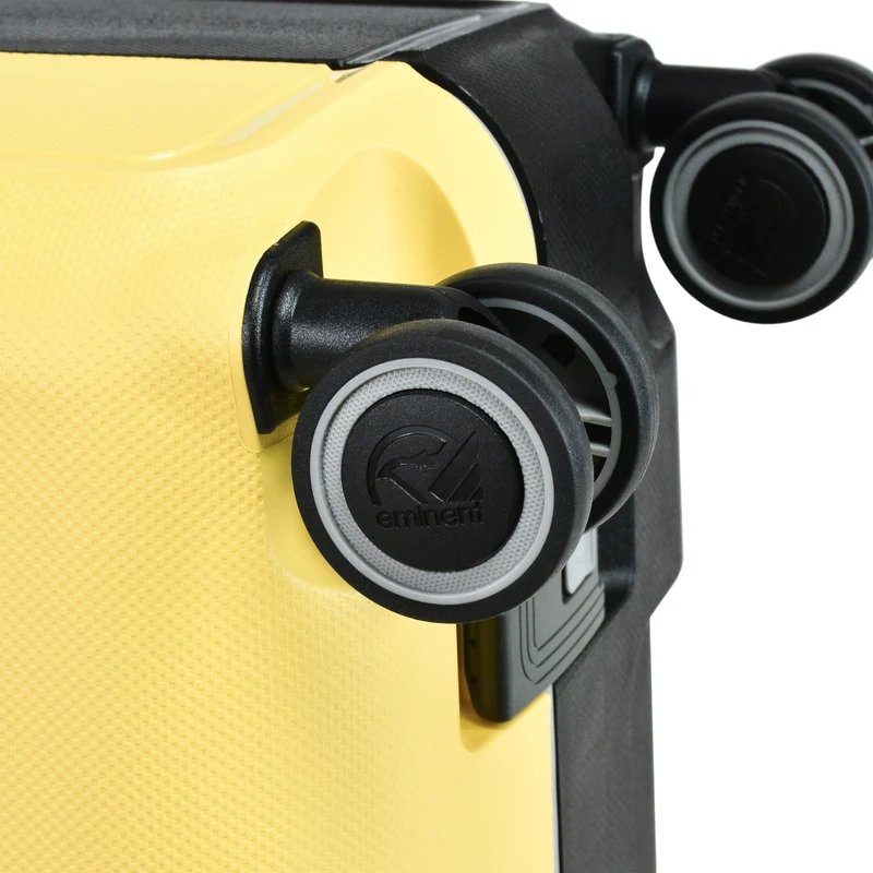 Eminent VERTICA - 4-Rollen-Kabinentrolley 55 cm (schwarz/gelb)