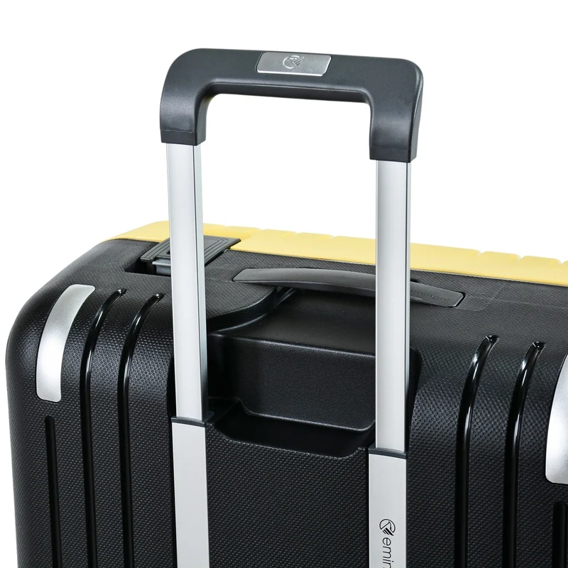 Eminent VERTICA - 4-Rollen-Trolley 68 cm (schwarz/gelb)