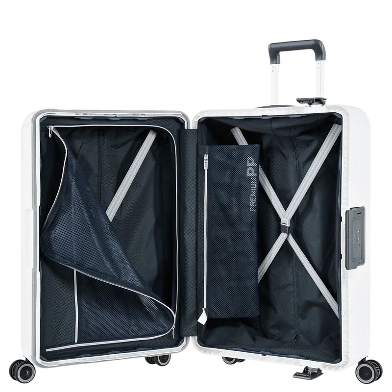 Eminent VERTICA - 4-Rollen-Trolley 68 cm (weiß)