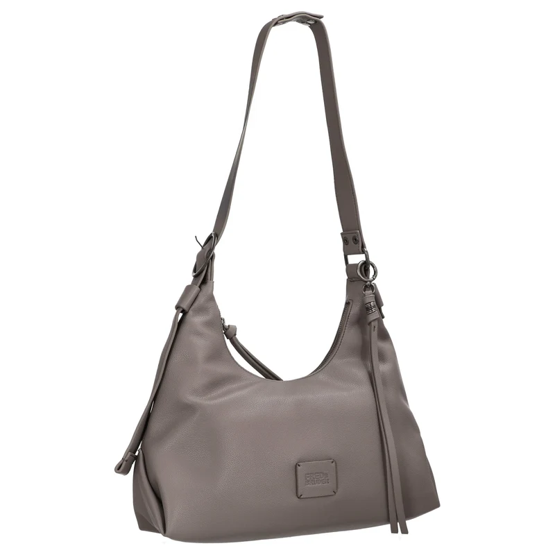 FREDsBRUDER My Bestie Hobo - Umhängetasche 41.5 cm (warm grey)