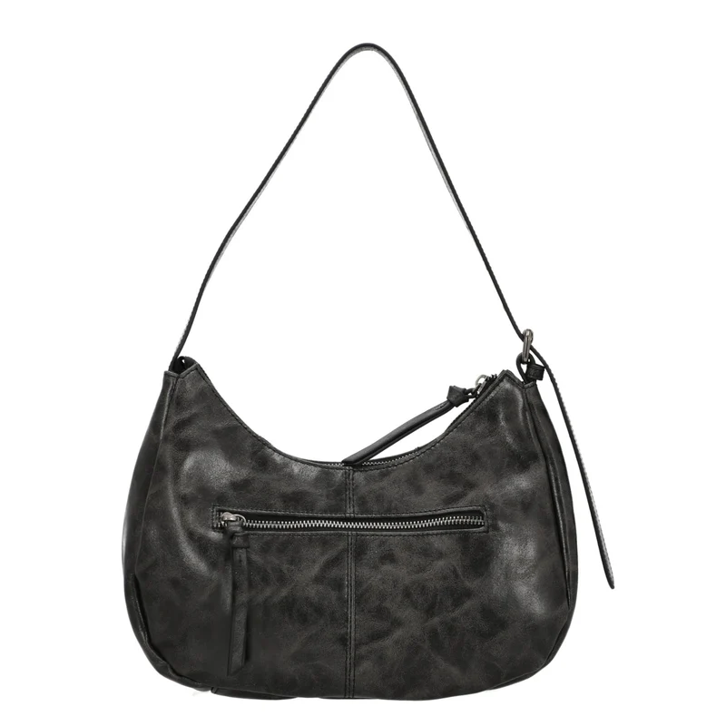 FREDsBRUDER Ever Faded Midi Hobo - Schultertasche 30 cm (faded black)