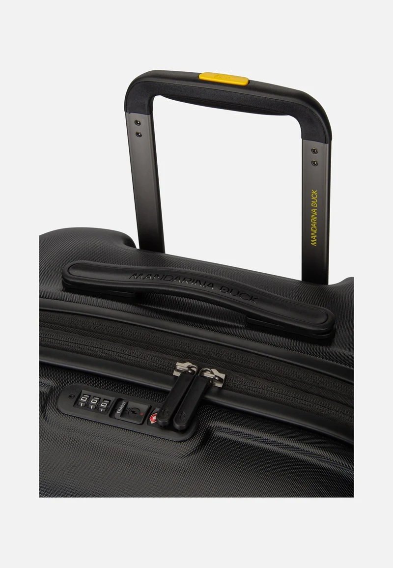 Logoduck + Trolley Medium Exp Black - Koffer