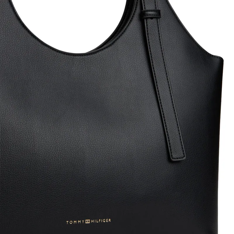 Tommy Hilfiger Logo - Shopper 44 cm (black)