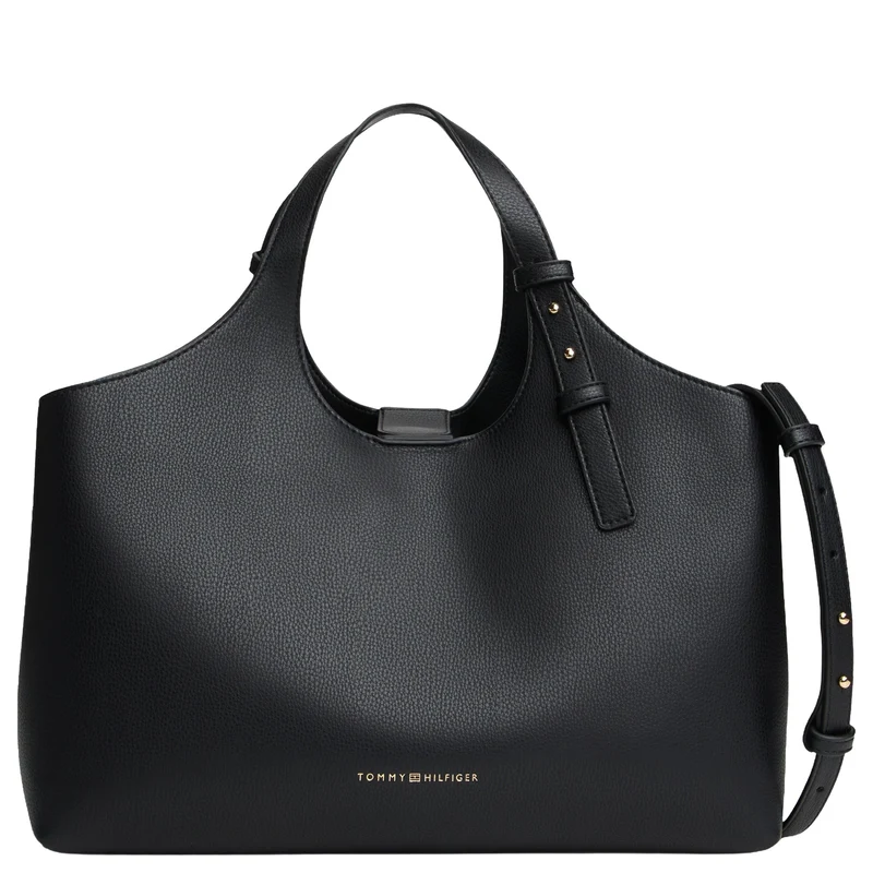 Tommy Hilfiger Logo - Henkeltasche 35 cm (black)