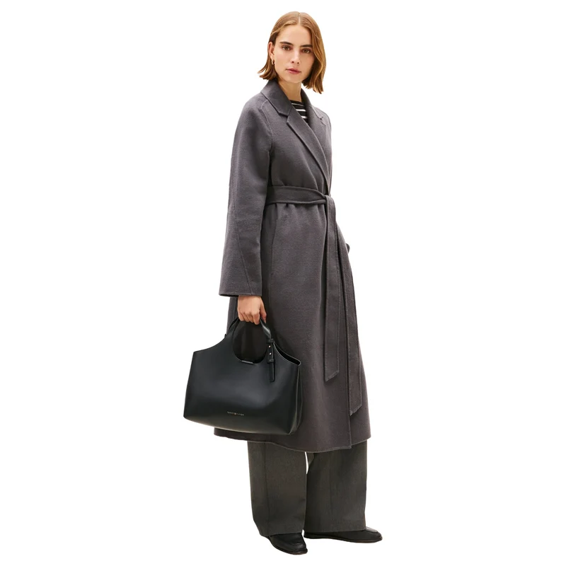 Tommy Hilfiger Logo - Henkeltasche 35 cm (black)
