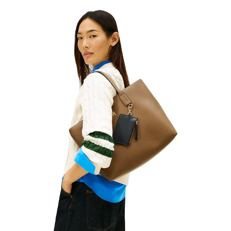 Tommy Hilfiger Icon - Shopper 39 cm (nordic taupe)