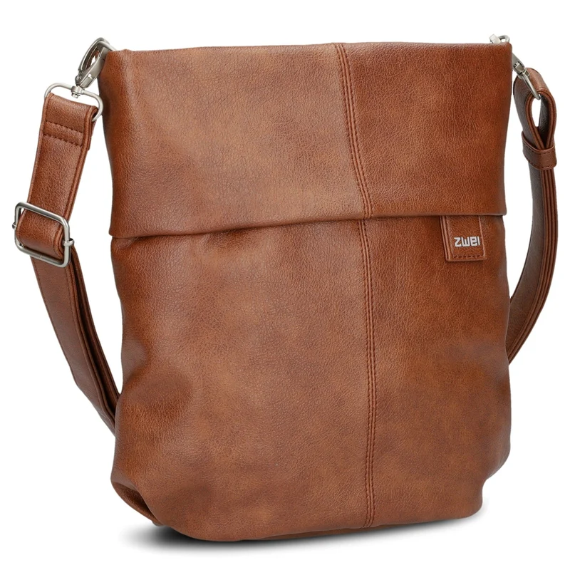 zwei Mademoiselle M90 - Umhängetasche 28 cm (cognac)