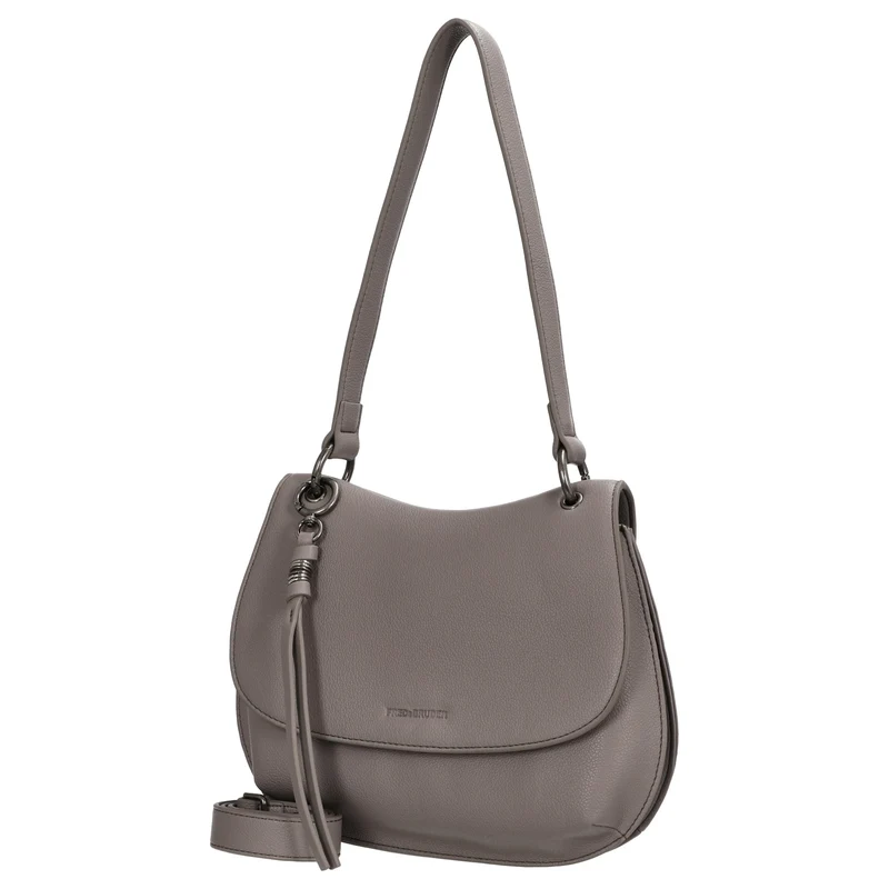 FREDsBRUDER My Bestie Small Saddle - Schultertasche 30 cm (warm grey)