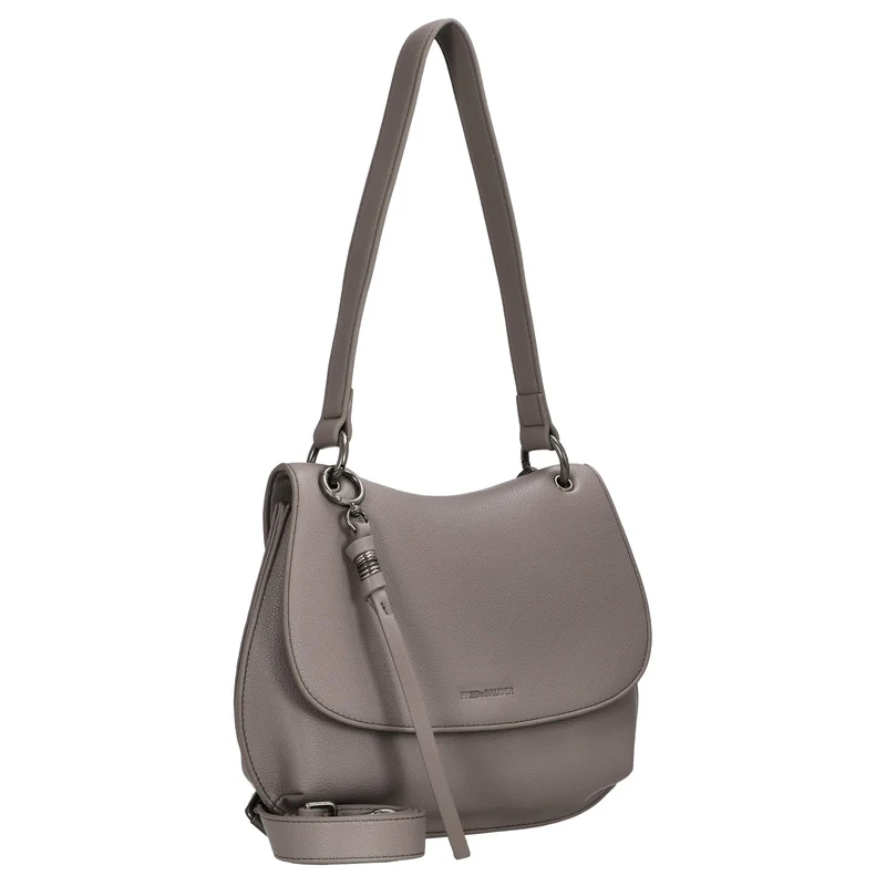FREDsBRUDER My Bestie Small Saddle - Schultertasche 30 cm (warm grey)