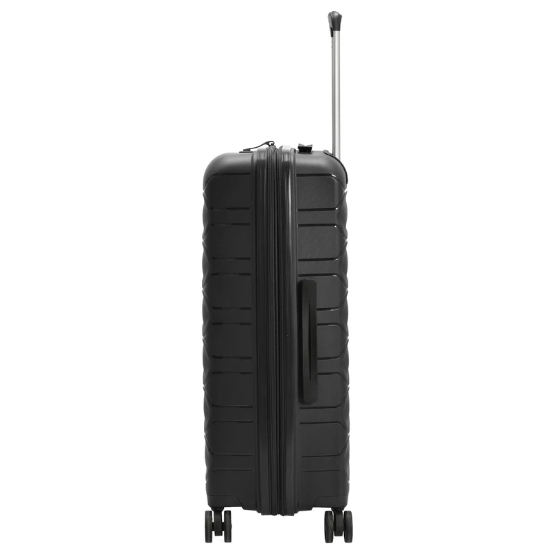 D&N Travel Line 4700+ - 4-Rollen-Trolley M 68 cm erw. (schwarz)