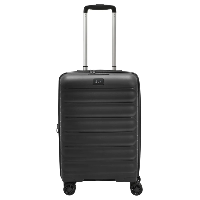 D&N Travel Line 4700+ - 4-Rollen-Kabinentrolley S 55 cm erw. (schwarz)
