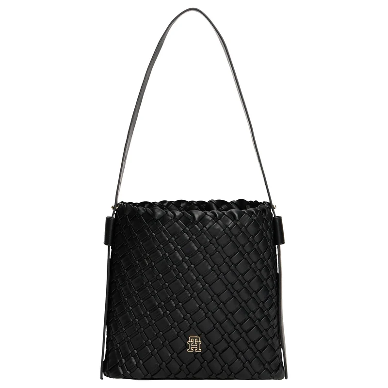 Tommy Hilfiger Braided - Schultertasche 29 cm (black)