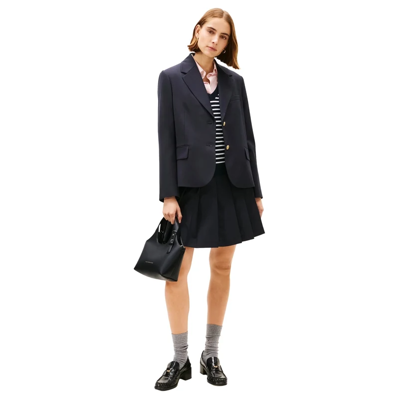 Tommy Hilfiger Logo - Henkeltasche 31 cm (black)