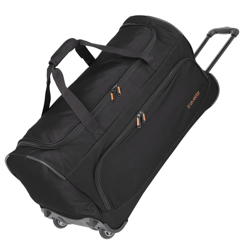 Travelite Basics Fresh - Rollenreisetasche 89L 71 cm (black)