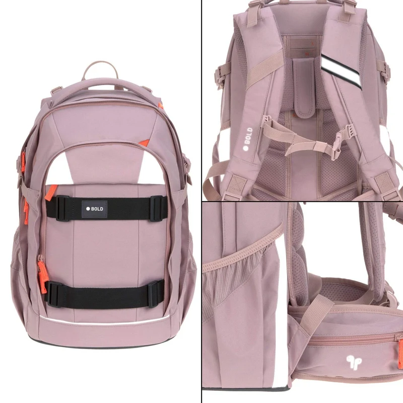 Lässig Bold Origin - Schulrucksack 46.5 cm (Mauve)