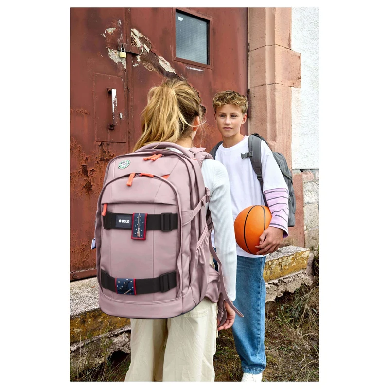 Lässig Bold Origin - Schulrucksack 46.5 cm (Mauve)