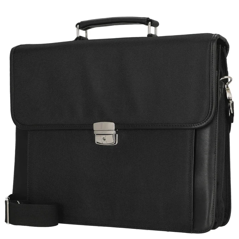 D&N Basic Line - Aktentasche 41 cm Nylon (schwarz)