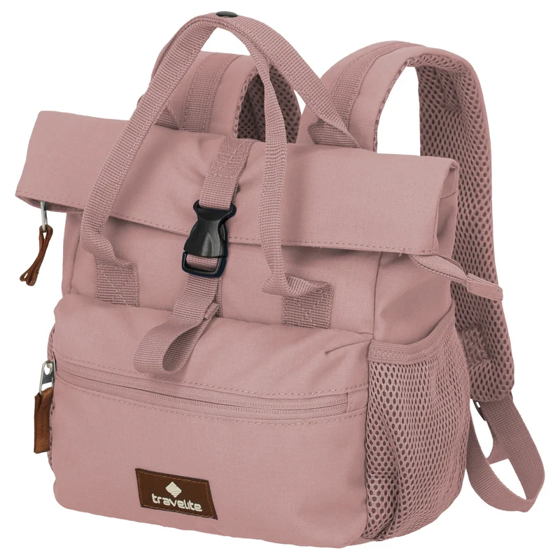 Travelite Basics Rollup - Rucksack 27 cm (smoky rose)