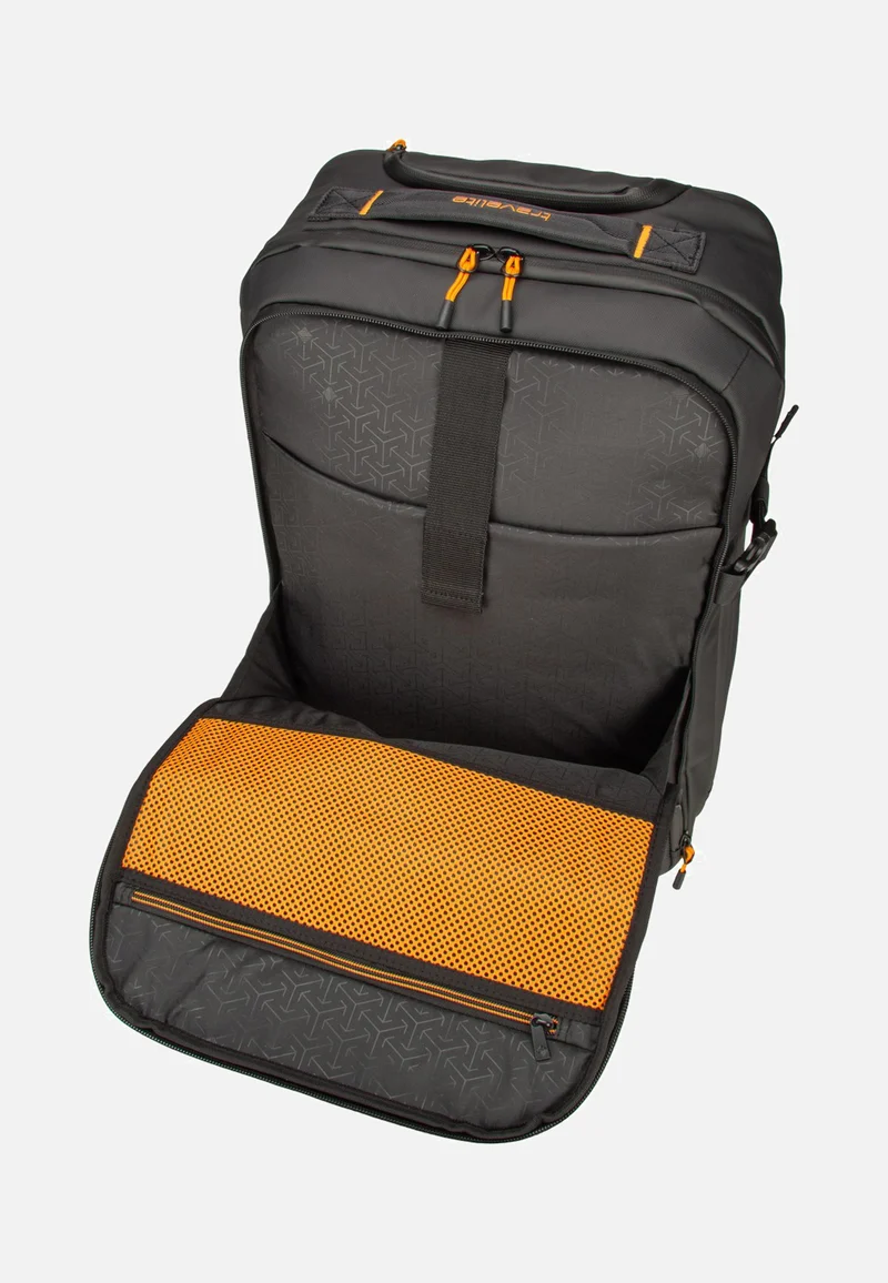 Briize Trolley Backpack 2w Black - Rucksack-Trolley