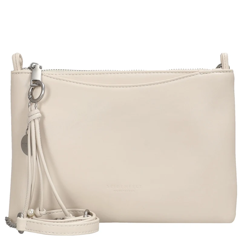Seidenfelt Sandve - Umhängetasche 24 cm (cream)