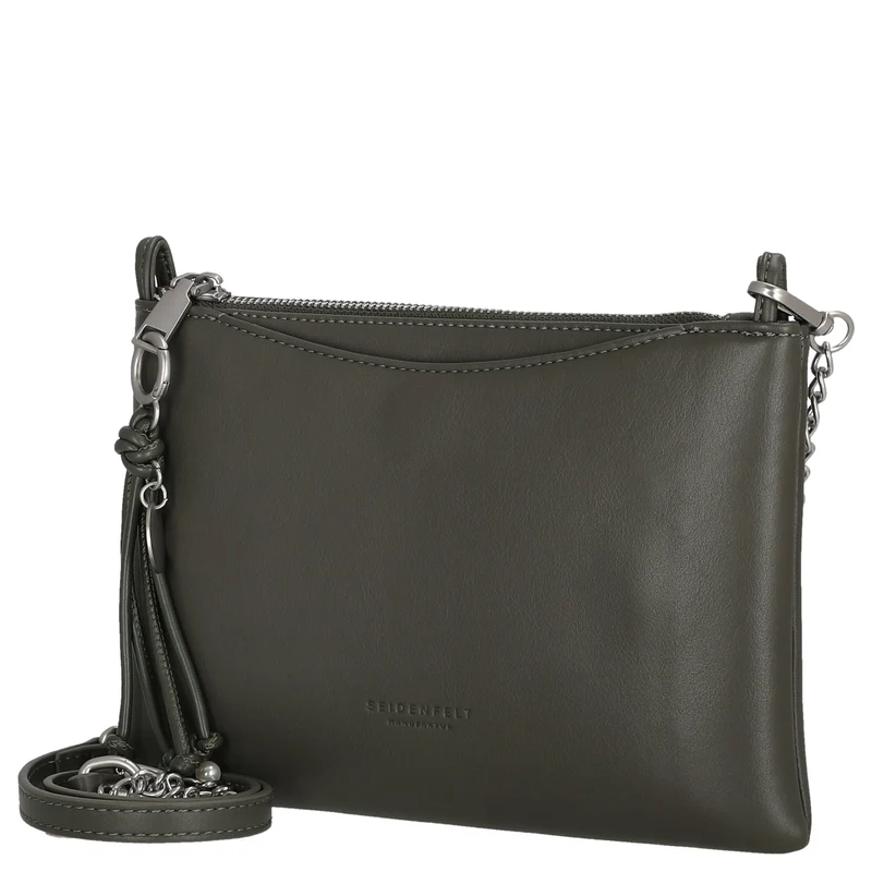 Seidenfelt Sandve - Umhängetasche 24 cm (khaki)