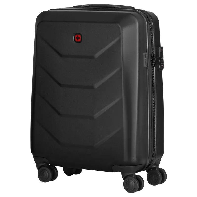 Wenger Prymo - 4-Rollen-Kabinentrolley 55 cm erw. (black)