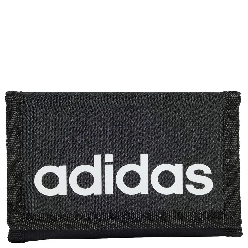 adidas Linear - Geldbörse 3cc 13 cm (black/black/white)
